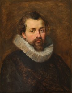 Peter Paul Rubens, Portrait of Philippe Rubens, the Artist's Brother, 1610/1611 Oil on oak wood, 26.9 in x 21 in Detroit Institute of Arts