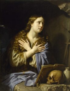 Philippe de Champaigne, The Repentant Magdalen, 1648 Oil on canvas, 45.63 x 35 in Museum of Fine Arts, Houston