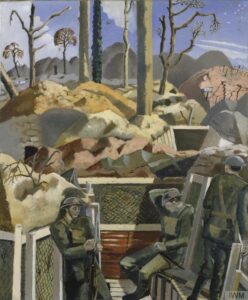 Paul Nash, Spring in the Trenches, Ridge Wood, 1917, 1918 Oil on canvas, 24 x 20 in Imperial War Museum, London