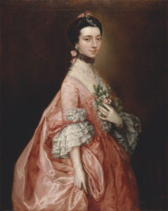 Thomas Gainsborough, Mary Little, Later Lady Carr, circa 1763 Oil on canvas, 50 in x 40 in Yale Center for British Art, New Haven,Connecticut