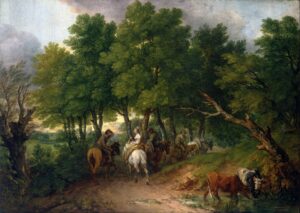 Thomas Gainsborough, Road from Market, between 1767 and 1768 Oil on canvas, 47.75 in x 67 in Toledo Museum of Art