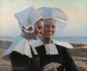 Cecilia Beaux, Twilight Confidencess, 1888 Oil on canvas, 23 1/2 x 28 in Georgia Museum of Art, Athens, Georgia