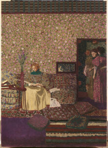 Édouard Vuillard, People in an Interior: Intimacy, 1896 Distemper on canvas Petit Palais (Musée des Beaux-Arts de la Ville de Paris)