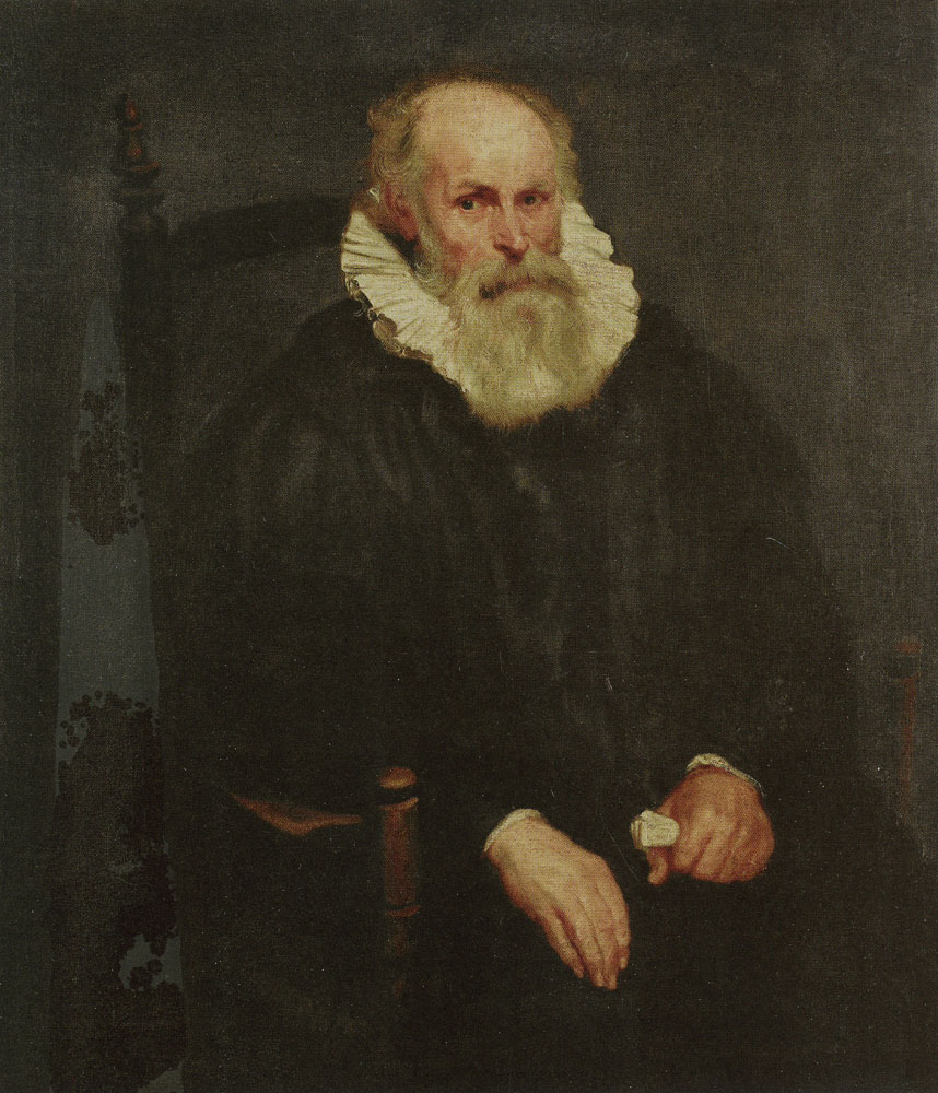 Sir Anthony van Dyck, Portrait of an Elderly Man, c. 1618 Oil on canvas, 46 x 39.6 in Royal Museums of Fine Arts of Belgium, Brussels