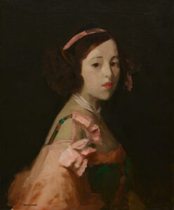 Robert Henri, La Madrileñita, 1910 Oil on canvas, 23 × 19 in Art Institute of Chicago