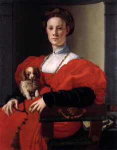 Jacopo Pontormo, Portrait of a Lady in Red, 1530s Oil on wood, 35.4 x 28 in Städelsches Kunstinstitut, Frankfurt