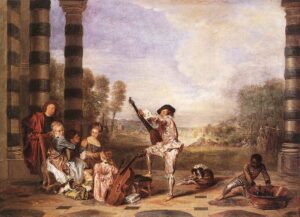 Jean-Antoine Watteau, The Music Party