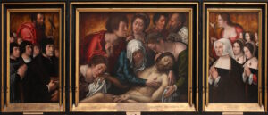 Bernard van Orley, Haneton Triptych, between circa 1521 and circa 1522 Oil on panel, 34.2 x 42.7 in Royal Museums of Fine Arts of Belgium, Brussels