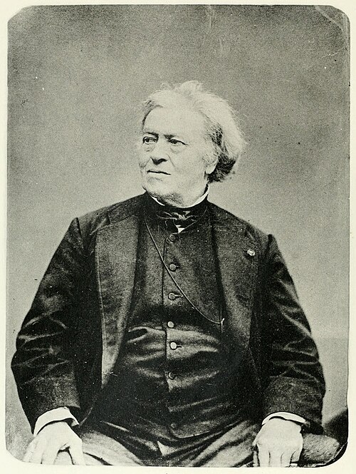Portrait of Corot by Étienne Carjat, November 6, 1870