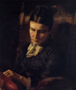 Thomas Eakins, Portrait of Sarah Ward Brinton, 1878 Oil on canvas Private Collection