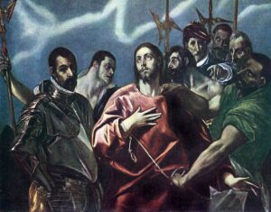 El Greco The Disrobing of Christ, circa 1600 Oil on canvas, 50.7 x 62.9 in Museum of Fine Arts, Budapest