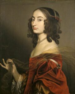 Gerrit van Honthorst, Princess Louise Hollandine, 1650 Oil on canvas, 27 1/4 x 22 1/4 in) Ashdown House, Oxfordshire, UK