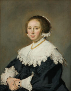 Frans Hals, Portrait of a Woman, 1630 Oil on canvas, 29.5 x 22.8 in Gemäldegalerie, Berlin