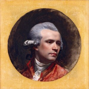 John Singleton Copley, Self-Portrait, between circa 1780 and circa 1784 ￼ Oil on canvas, 22.2 in￼ x 22.2 in National Portrait Gallery, Washington