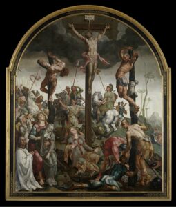 Martin van Heemskerck, Calvary, 1543 Oil on panel, 10.9 ft x 106.2 in Museum of the Fine Arts, Ghent, Belgium
