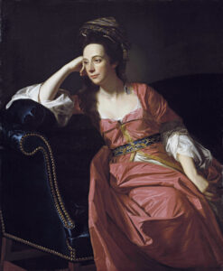 John Singleton Copley, Portrait of Mrs. Thomas Gage, circa 1771 Oil on canvas, 50 x 40 in Timken Museum of Art, San Diego
