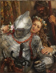 Adolph von Menzel, Blind Man's Buff, 1867 Oil on canvas, 11.6 x 8.9 in National Gallery, London