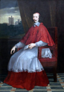 Philippe de Champaigne, Portrait of Cardinal Mazarin, 17th century Oil on canvas, 80.7 x 56.6 in Condé Museum, Chantilly, France