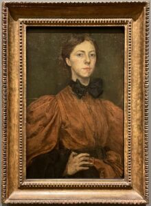 Gwen John, Self-portrait, 1902 Oil on canvas, 17.6 x 13.7 in Tate Britain, London