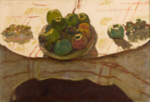 Pierre Bonnard, Plate of Apples on a Table, between 1910 and 1912 Oil on canvas, 17 x 24.9 in Musée d'Orsay, Paris