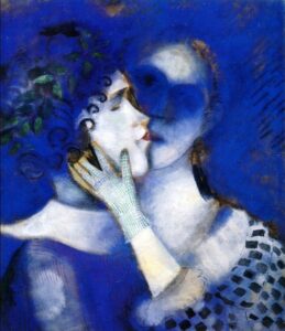 Photoshop 3.0File written by Adobe Photoshop¨ 4.0 Marc Chagall, Blue Lovers, 1914 Oil on cardboard, 19.3 x 17.3 in Private Collection