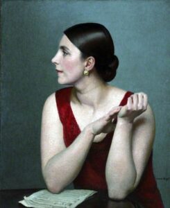 Laura Knight, Ethel Bartlett, 1926 Oil on canvas, 30 x 25 in Atkinson Art Gallery, Bensenville, Illinois