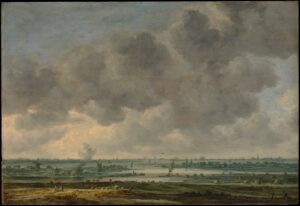 harlem Jan Van Goyen, View of Haarlem and the Haarlemmer Meer, 1646 Oil on wood, 13 5/8 x 19 7/8 in Metropolitan Museum of Art, New York