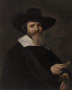 Frans Hals, Portrait of a Man Holding a Watch, 1643 Oil on canvas, 32 1/2 x 26 1/4 in The Barnes Collection, Philadelphia
