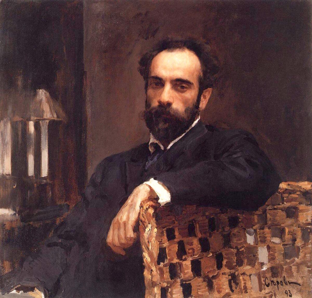 Portrait of Isaac Levitan, by Valentin Serov, 1893 Oil on canvas Tretyakov Gallery, Moscow