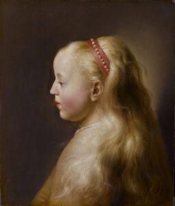 Jan Lievens, Head of a Girl With Long Blond Hair, 17th century Oil on panel, 17.7 x 15 in Yale University Art Gallery, New Haven, Connecticut