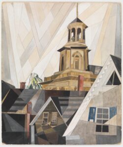 Charles Demuth, After Sir Christopher Wren, 1920 Watercolor, gouache, and graphite on cardboard, 24 x 20 in Metropolitan Museum of Art, New York