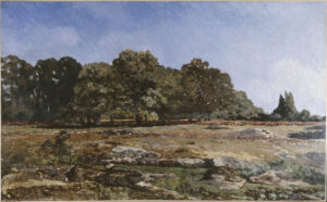 Alfred Sisley, Avenue of Chestnut Trees in La Celle-Saint-Cloud, 1865 Oil on canvas, 68.5 x 98 in Musée des Beaux-Arts de la ville de Paris