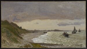 Claude Monet, The Seashore at Sainte-Adresse, 1864 Oil on canvas Minneapolis Institute of Art
