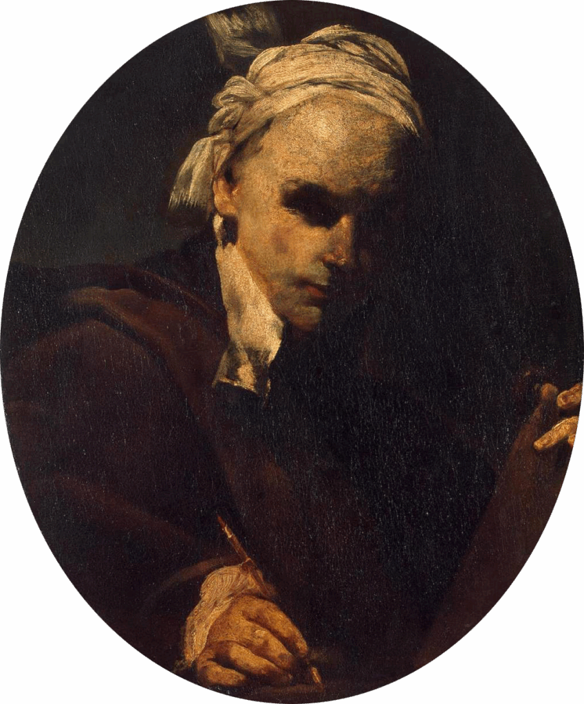 Giuseppe Maria Crespi, Self-portrait, c 1700