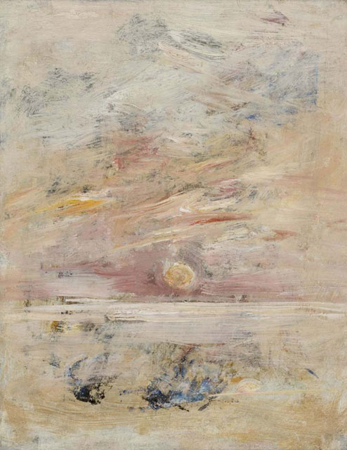 Eugène Boudin, Study of sky, c. 1888–1895 Oil Musée Malraux, Le Havre