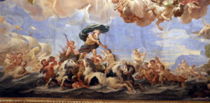 Luca Giordano, Neptune and Amphitrite Fresco Palazzo Medici-Riccardi, Florence