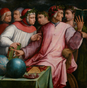Giorgio Vasari, Six Tuscan Poets, 1544 Oil on panel, 52.2 × 51.6 in Minneapolis Institute of Art