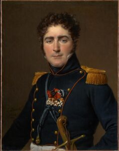 Jacques-Louis David, Comte Henri-Amédée-Mercure de Turenne-d'Aynac, 1816 Oil on canvas, 28 1/4 x 22 1/8 in Clark Art Institute