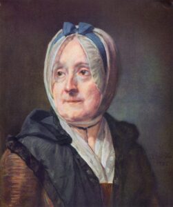 Jean Siméon Chardin, Portrait of Françoise-Marguerite Pouget, Madame Chardin, 1775 Pastel on paper, 18.1 x 14.9 in Louvre Museum, Paris