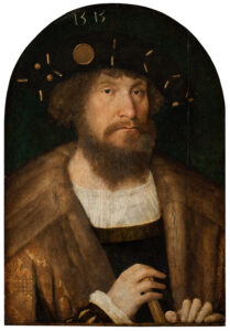 Michel Sittow, Portrait of the Danish King Christian II, 1514 / 1515 Oil on panel, 12.2 x 8.6 in Statens Museum for Kunst, Copenhagen