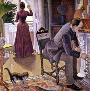Paul Signac, Sunday, between 1888 and 1890 Oil on canvas, 59 × 59 in Private collection