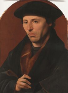 Jan van Scorel, Portrait of a Haarlem Citizen, 1529 Oil on panel, 19 in x 13.5 in Rijksmuseum, Amsterdam