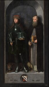 Michel Sittow, Saint Adrian and Saint Anthony, 1520 Eesti Kunstimuuseum, Tallinn, Estonia