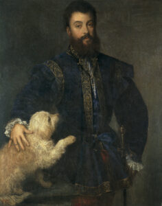 Titian, Portrait of Federico II Gonzaga, circa 1525 Oil on canvas, 49.2 × 39 in Museo del Prado, Madrid
