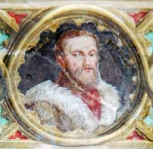 Paris Bordone, Self-Portrait, Villa Torlonia, Rome
