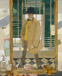 Sir William Orpen, Leading the Life in the West, c. 1910 Oil on canvas, 40.1 x 33.1 in Metropolitan Museum of Art, New York