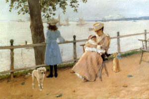 afternoon-by-the-sea-aka-gravesend-bay-william-merritt-chase-1888 William Merritt Chase, Afternoon by the Sea (Gravesend Bay), ca 1888 Pastel on linen