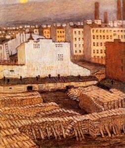 Mstislav Dobuzhinsky, Saint Petersburg, 1904
