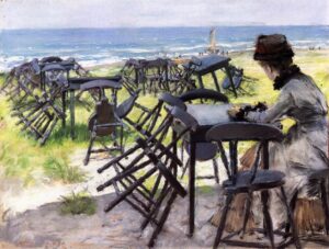 endseaso William Merritt Chase, End of the Season, c. 1885 Pastel on paper, 13.8 x 17.7 in Mount Holyoke College Art Museum, South Hadley