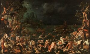 Jan van Scorel, The Flood, c. 1530 Oil on panel, 43 x 70 in Museo del Prado, Madrid